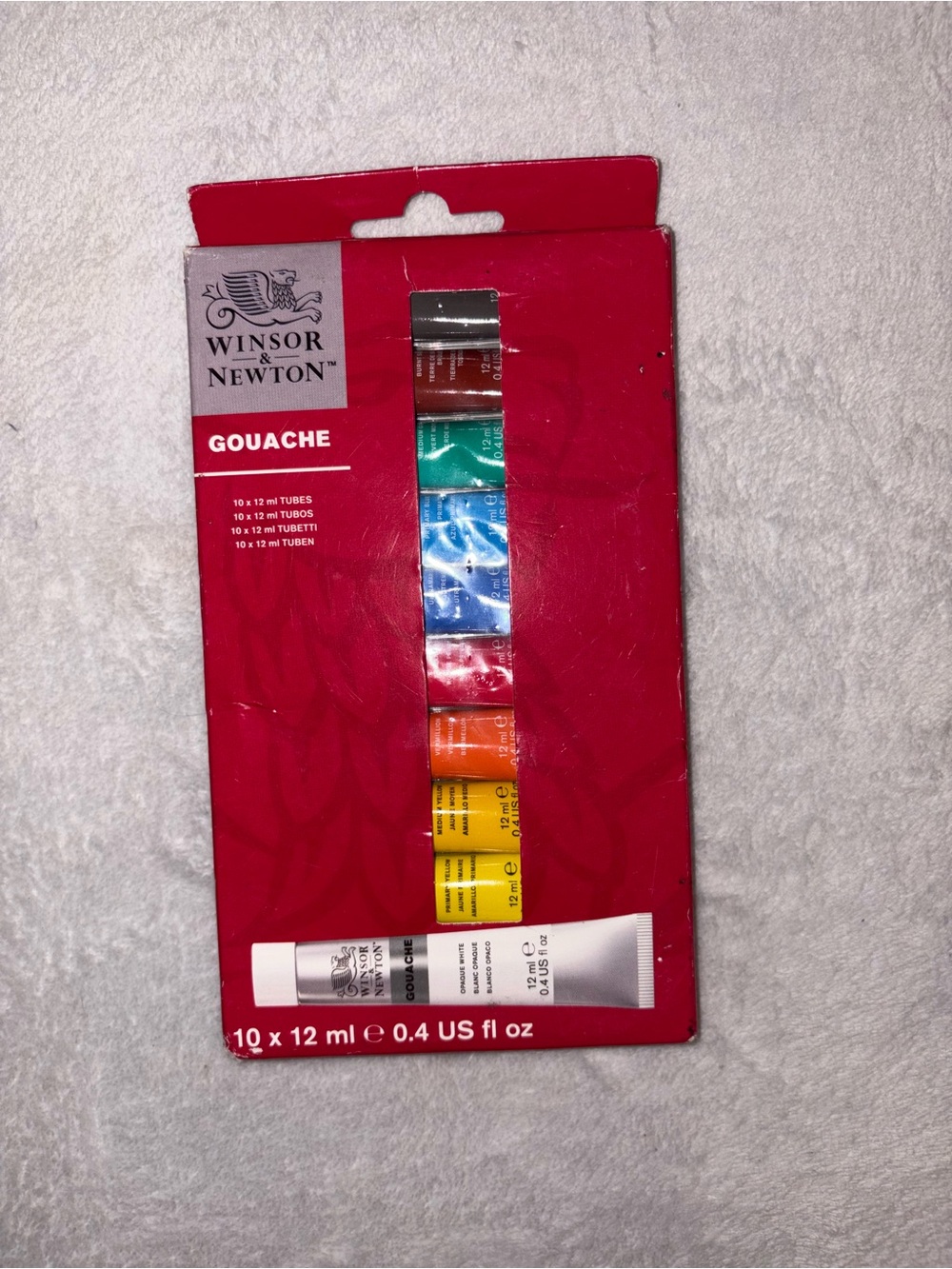 Winsor & Newton Gouache Paint Set - Red